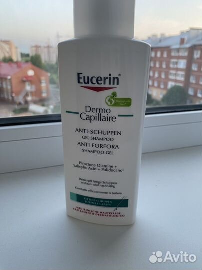 Eucerin шампунь от перхоти и себорейного дерматита