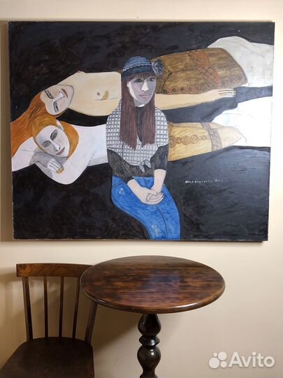 Картина Люси Вороновой « Натурщицы» 2007 г