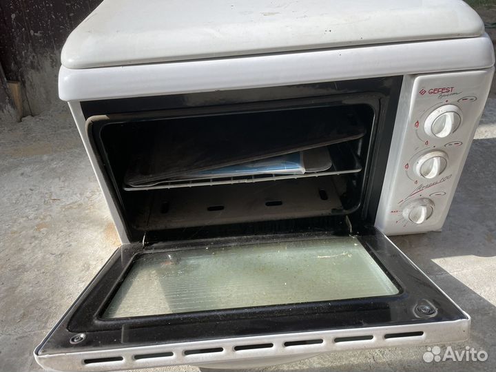 Настольная газовая плита и духовой шкаф