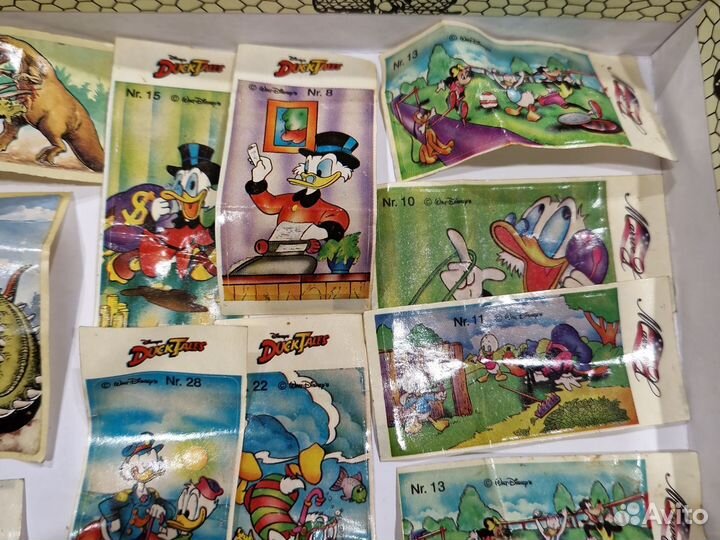 Наклейки коллекция 21 шт