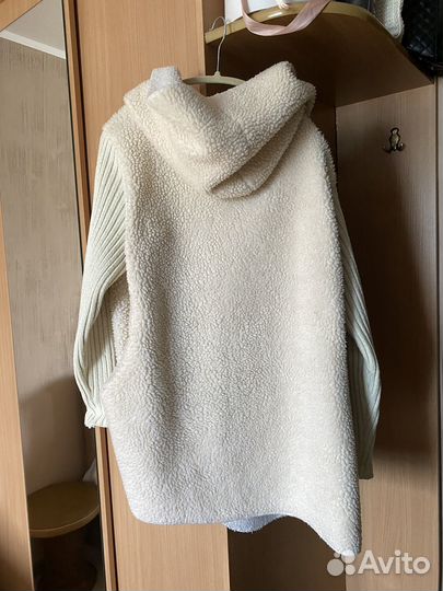 Пальто плюшевое женское