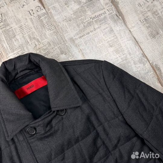 Мужская стеганая куртка Hugo Boss, оригинал