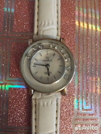 Серебряные часы Ника женские