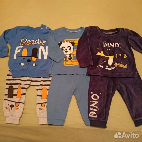 Вещи пакетом на мальчика 74