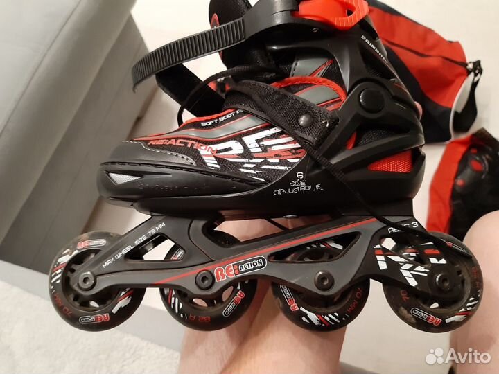 Роликовые коньки б/у