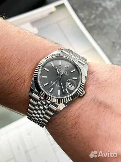 Часы Rolex Datejust Grey Dial