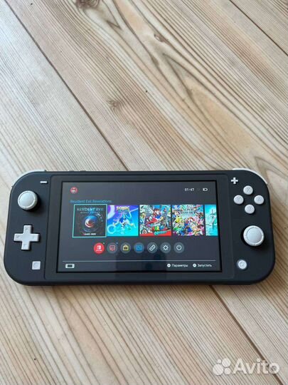 Nintendo switch lite прошитая 256gb