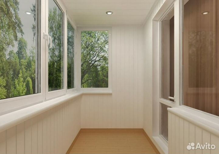 Остекление пластиковое