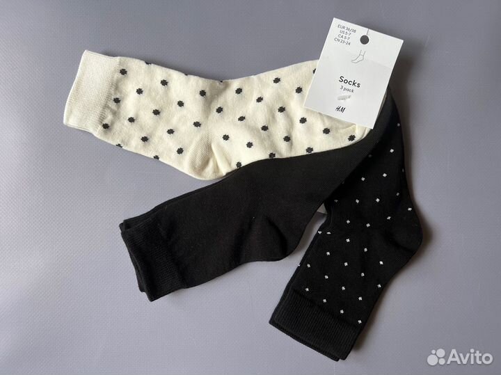 Носки женские новые H&M 36/38 и 39/41