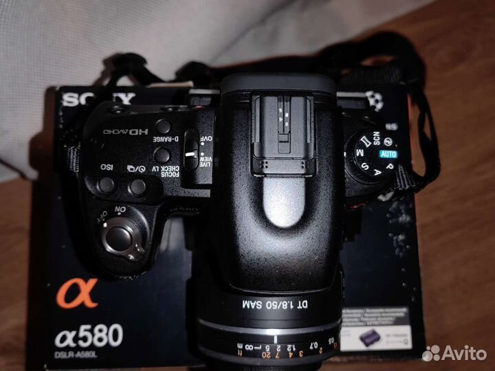 Зеркальный фотоаппарат Sony A580