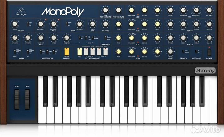 Аналоговый синтезатор Behringer monopoly