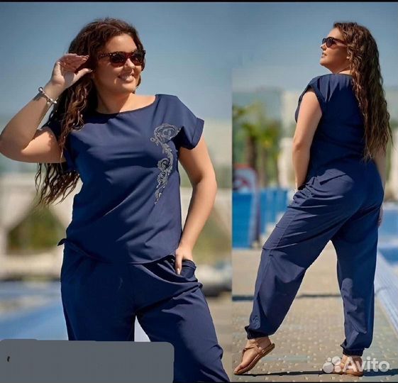 Костюм спортивный женский+ штаны от 52 по 62