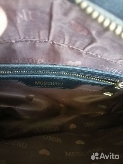 Сумка женская натуральная кожа moschino