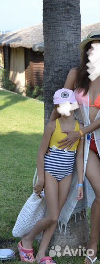 6-7л. купальник заколки ромашки