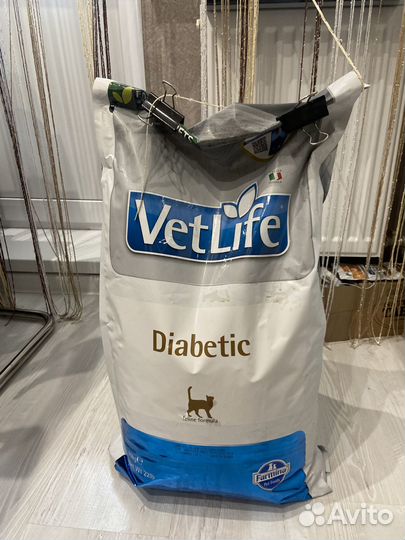 Корм диабетический Фармина ветлайф (diabetic)