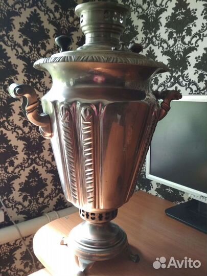 Самовар рюмкой жаровой 100лет