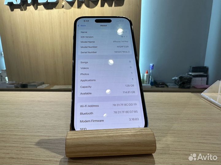 iPhone 14 Pro, 128 ГБ