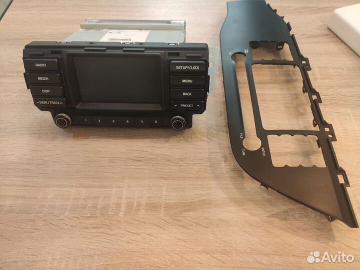 Оригинальная магнитола Kia Rio 4 2018