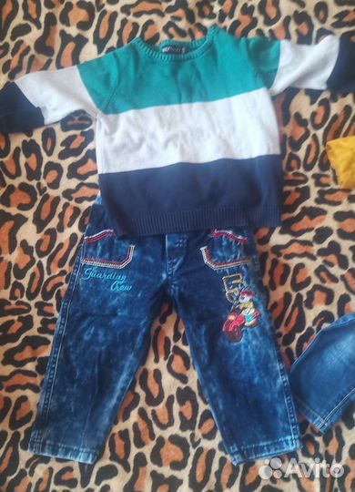 Пакет вещей на мальчика 80 86 размер