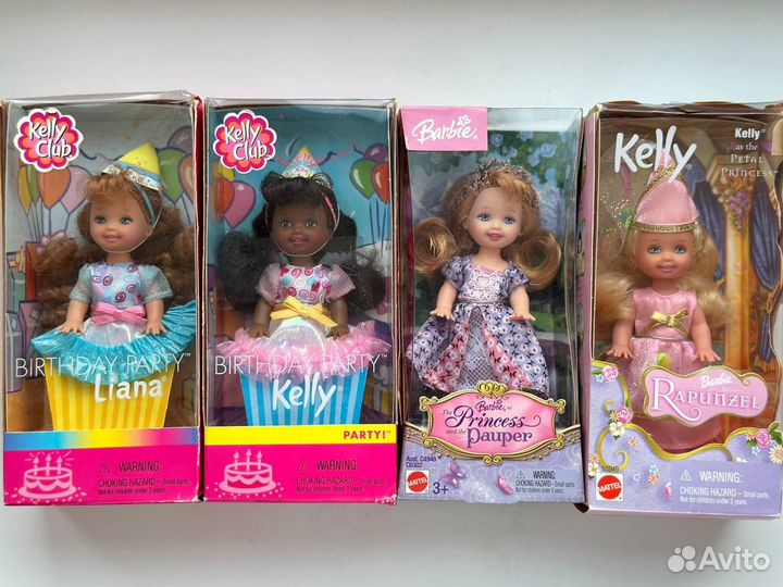 Barbie Kelly Club and Friends малыши Келли и друзь