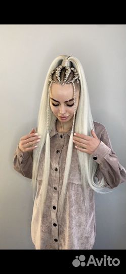 Косы, брейды в хвост, водопад, афрохвост, боксер