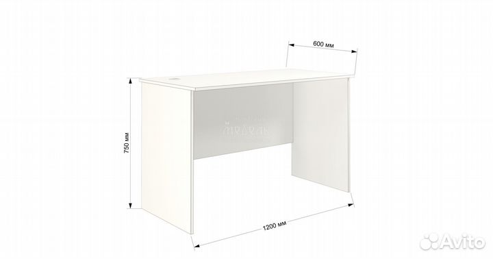 Стол IKEA белый