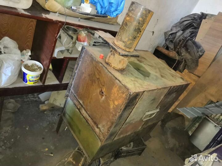 Печь буржуйка для гаража, для дачи