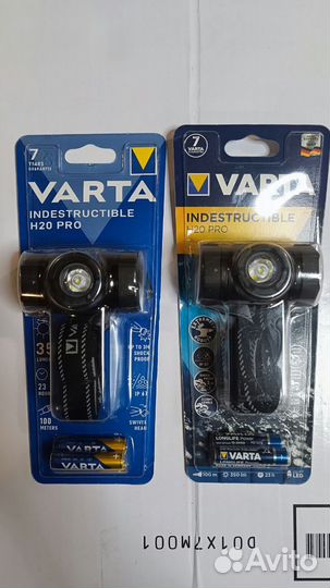 Varta indestructible H20 PRO Фонарь налобный