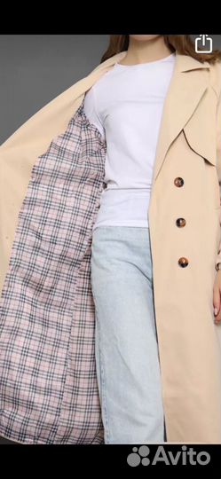 Плащ тренч женский 42 44