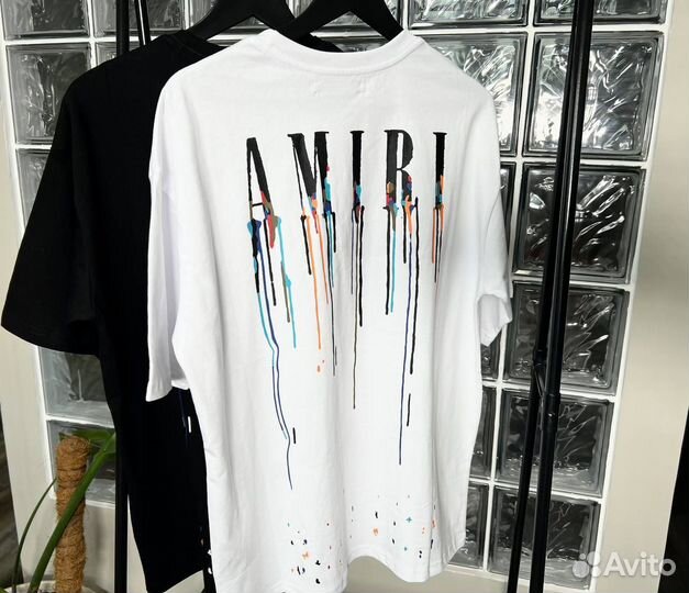 Футболка Amiri оверсайз