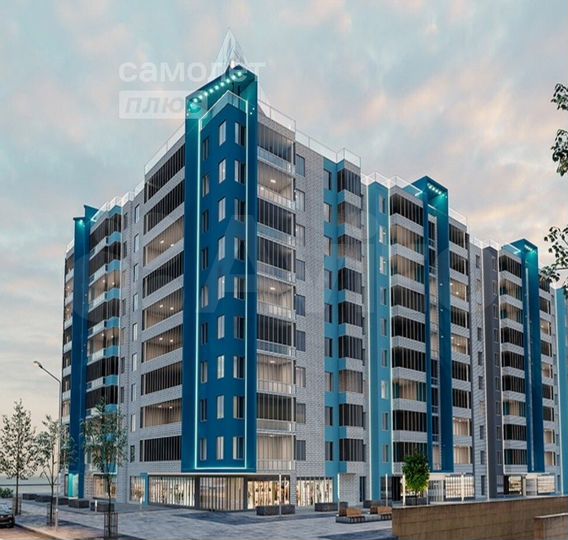 1-к. квартира, 41,1 м², 6/9 эт.