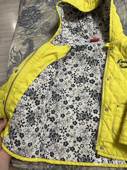 Куртка осень весна для девочки 86 92
