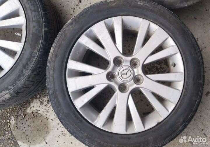 Колеса Литые диски r17 5x114.3 шины 215/55