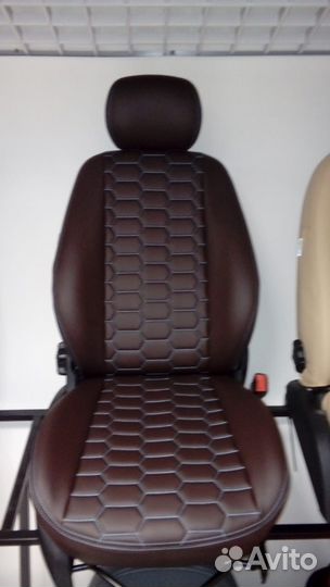 Авточехлы на сидения из экокожи