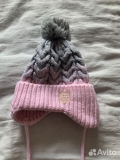 Шапка зимняя для девочки 50 52