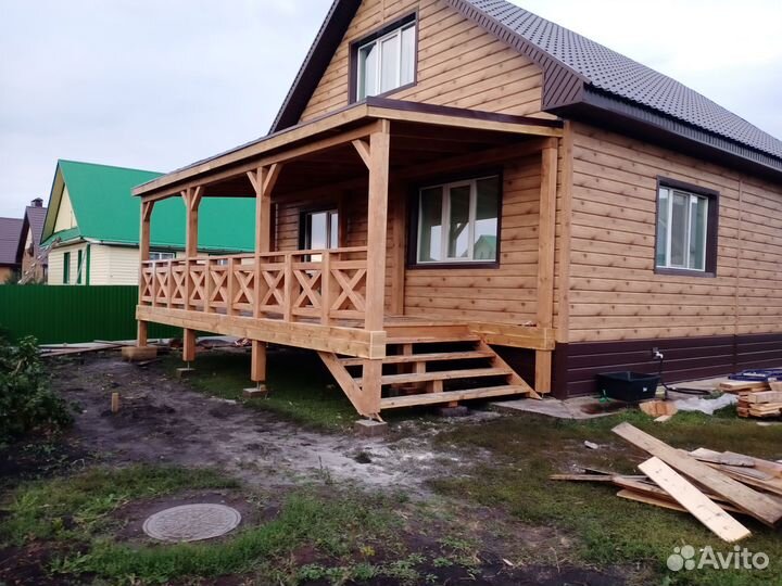 Веранда, терраса под ключ