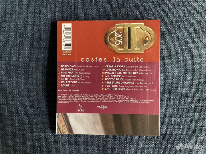 CD Hotel Costes, Nu Jazz