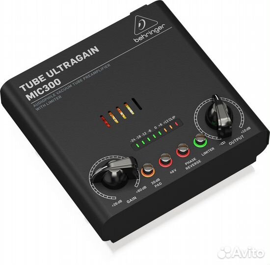 Микрофонный предусилитель с лимитером Behringer MI