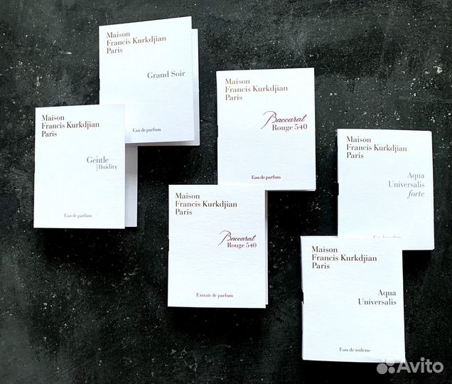 Пробники ароматов селективных (нишевых) брендов