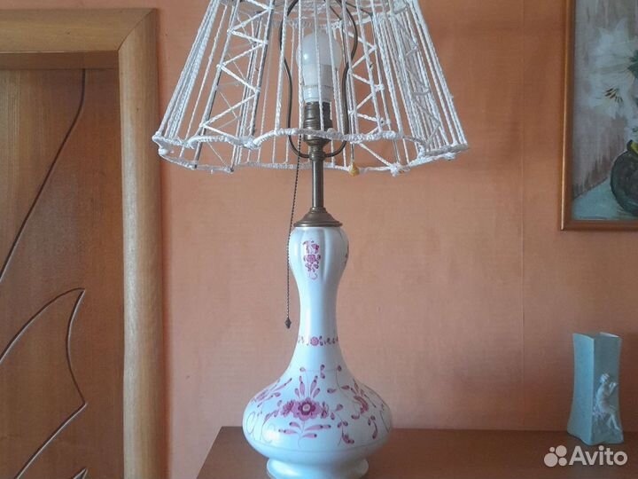 Лампа настольная ретро винтаж