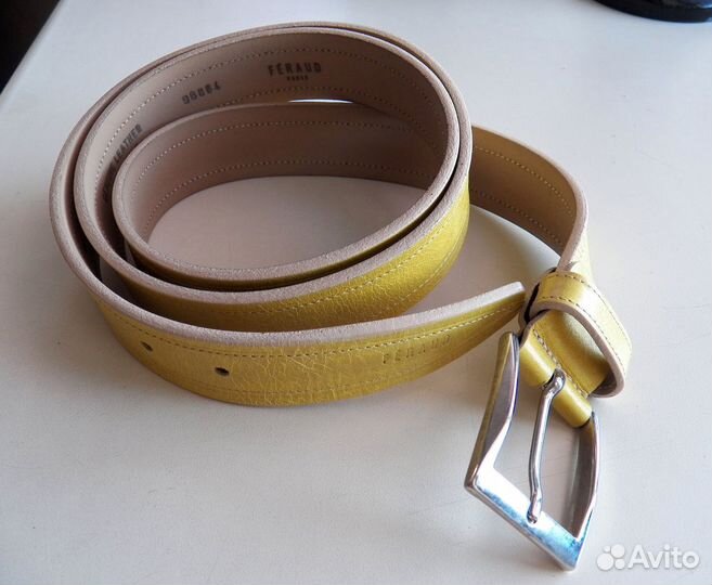Ремень натур. кожа (Италия)