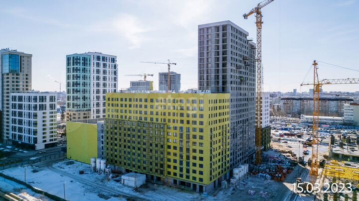 2-к. квартира, 43,9 м², 6/25 эт.