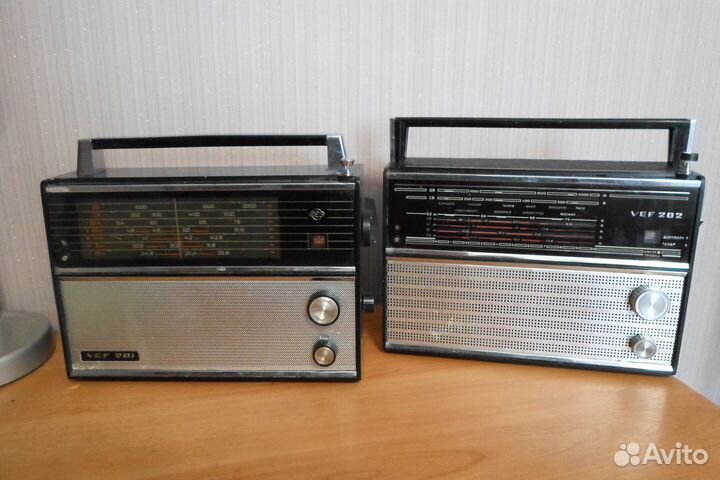 Радиоприемники VEF-201 и VEF-202