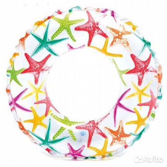 Круг для плавания Яркий, d61 см, intex