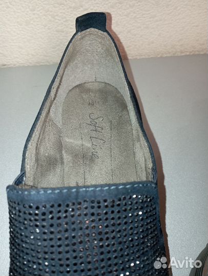 Туфли слипоны женские р. 38