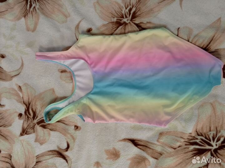 Купальник слитный для девочки 134-140