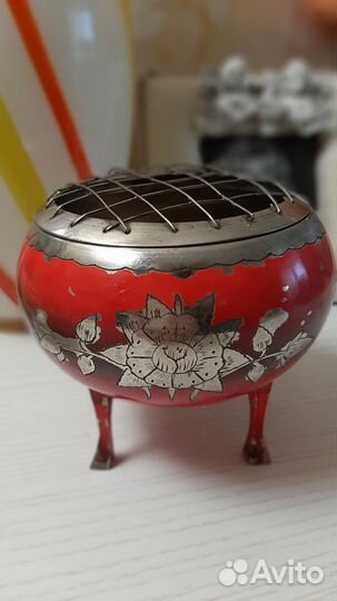 Ваза роузбол винтаж СССР