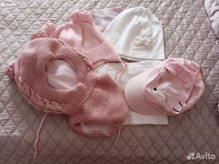 Шапка шлем для девочки