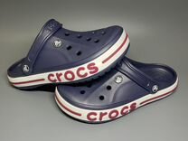 Crocs сабо мужские шлепанцы синие