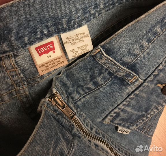 Юбка джинсовая levis оригинал